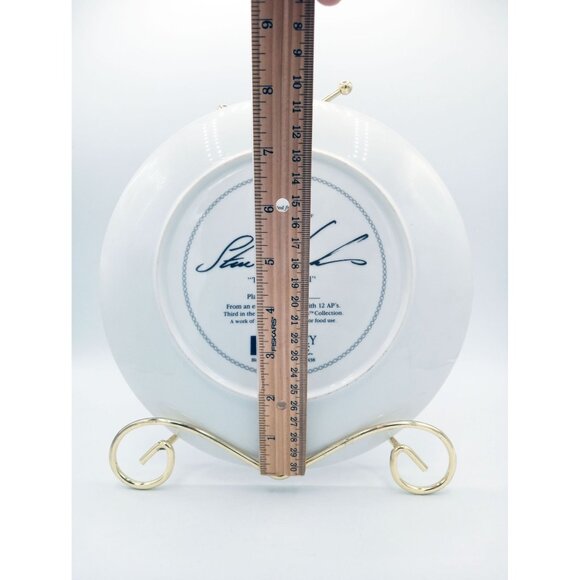 Steve Hanks "The New Arrival" Collector Plate 1994 Hadley House Limited Edition - Picture 11 of 14